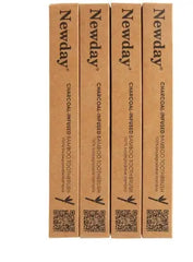 Natural Pure Bamboo Toothbrush Family Shopolf