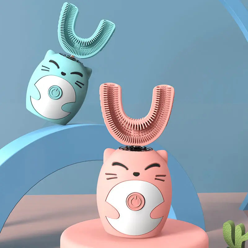 Children's U-shaped Ultrasonic Electric Toothbrush Family Shopolf