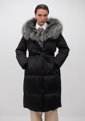 Charlotte Genuine Silver Fox Down Parka Alaska® Outerwear Company