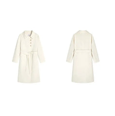 Slim-fit Woolen Coat Family Shopolf