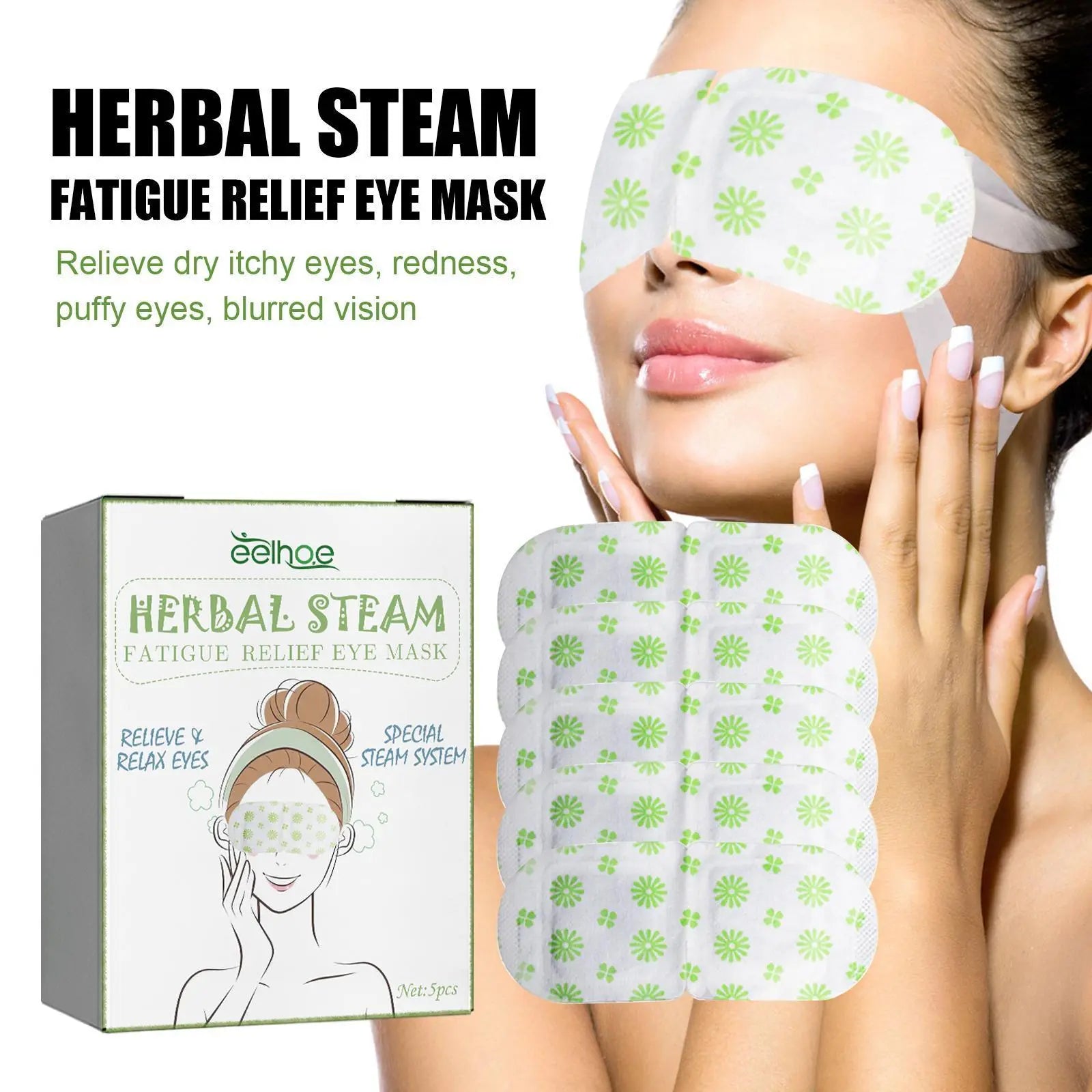 5PCS Steam Eye Mask Family Shopolf