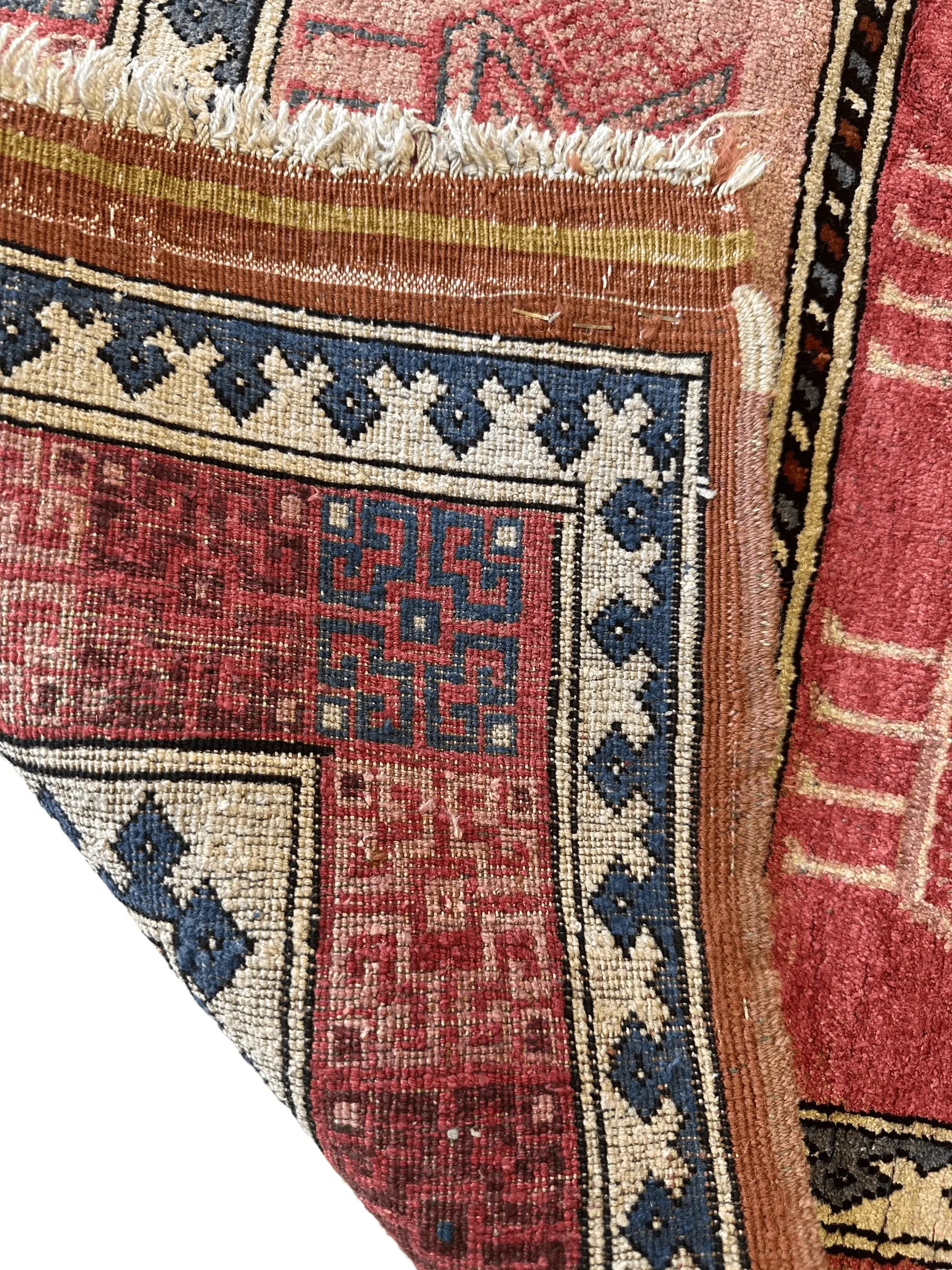 Decorative Silk Afghani Rug mid 20th Century 3’10”X5’10” Rugistan