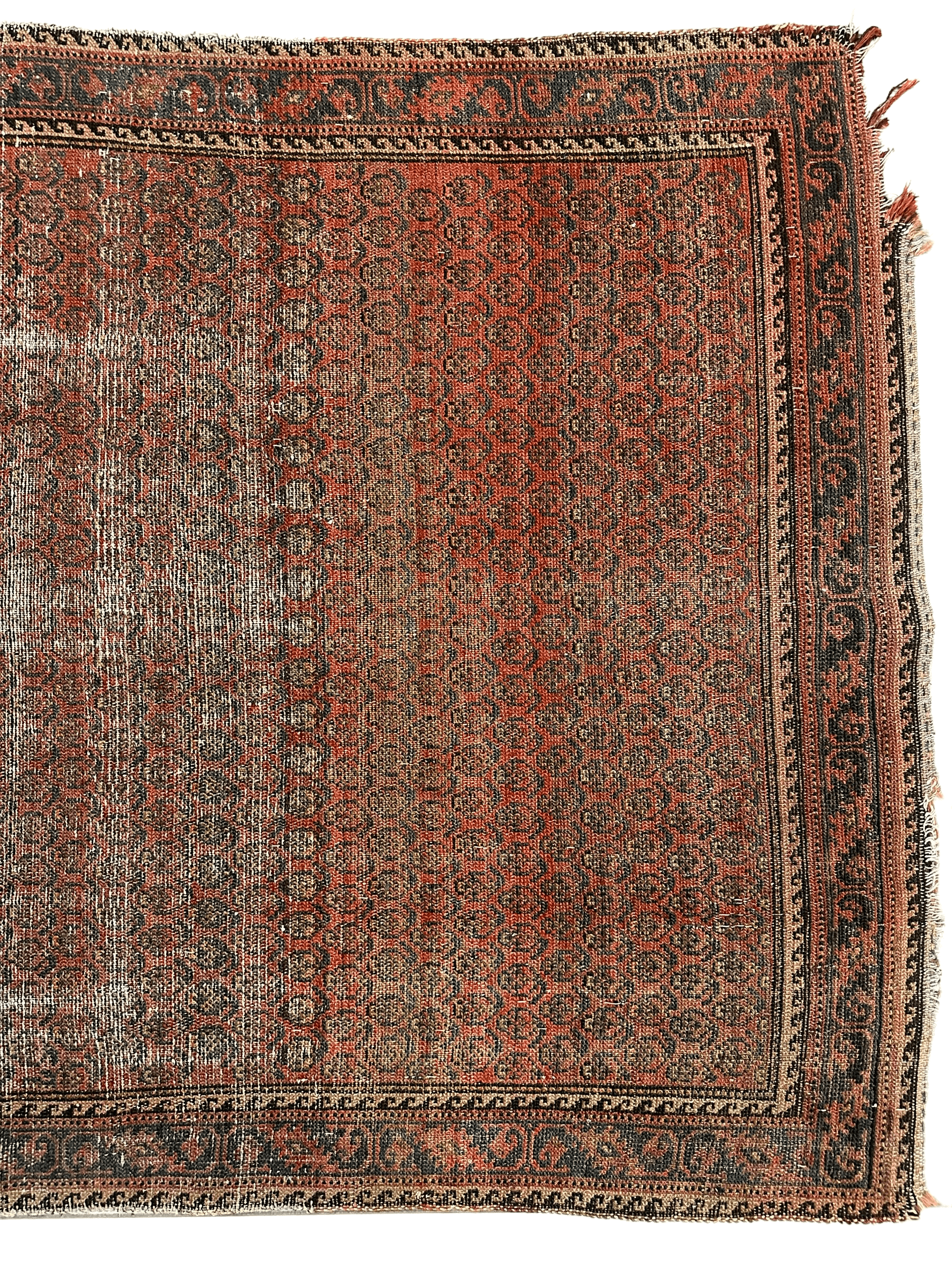 Distressed Persian Paisley Rug 3’8” x 5’2” Rugistan