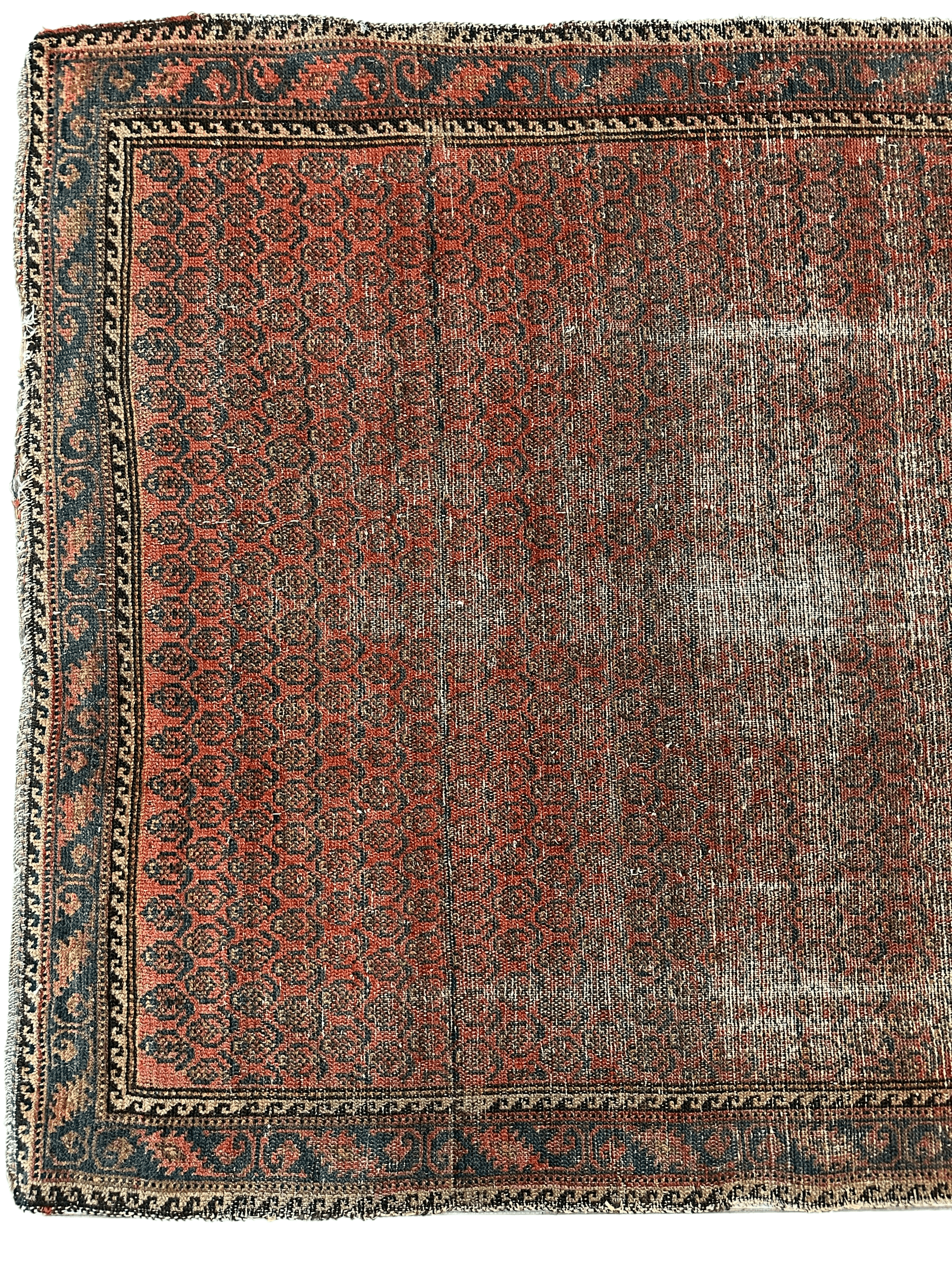 Distressed Persian Paisley Rug 3’8” x 5’2” Rugistan