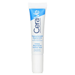 A tube of CeraVe Regenerierende Augencreme (regenerating eye cream) on a solid white background.