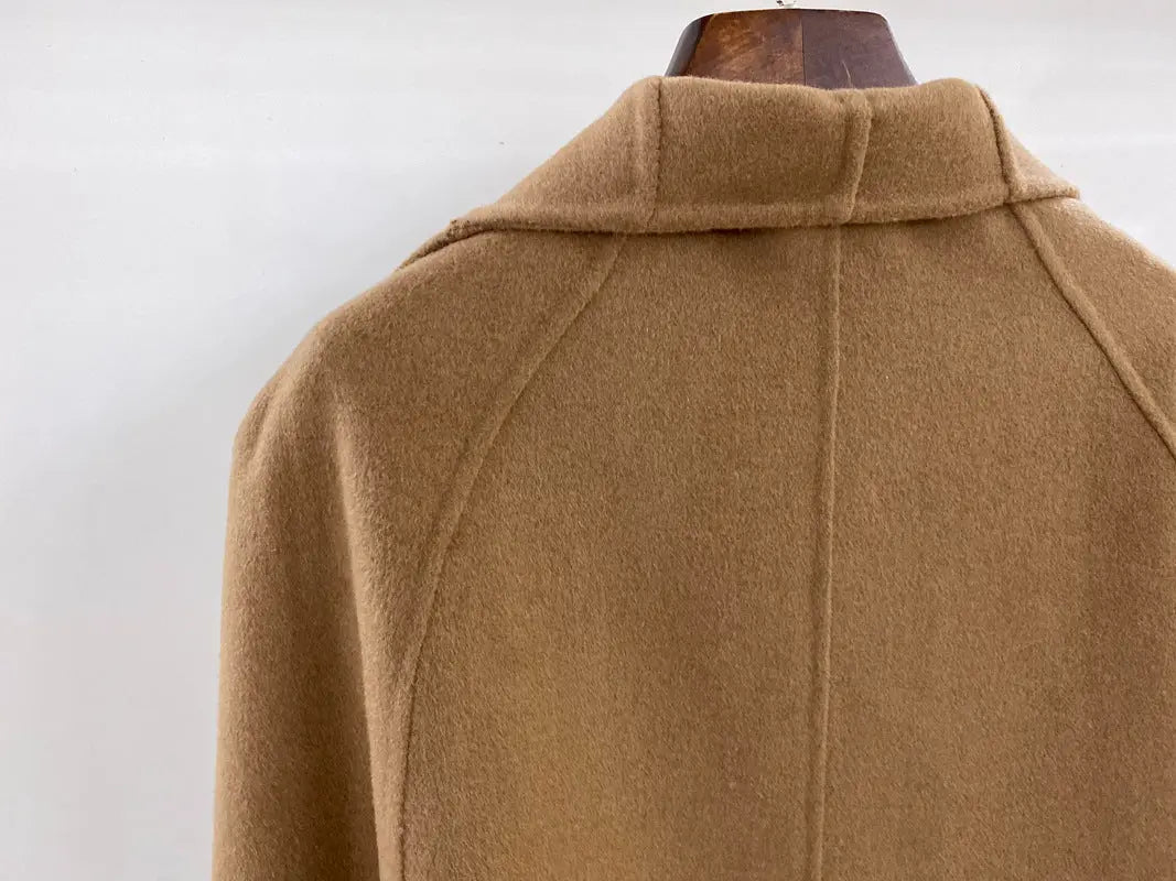 Loose Wool Coat Family Shopolf