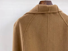 Loose Wool Coat Family Shopolf