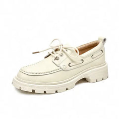 Women's Genuine Leather Platform Shoes | Elevated Style