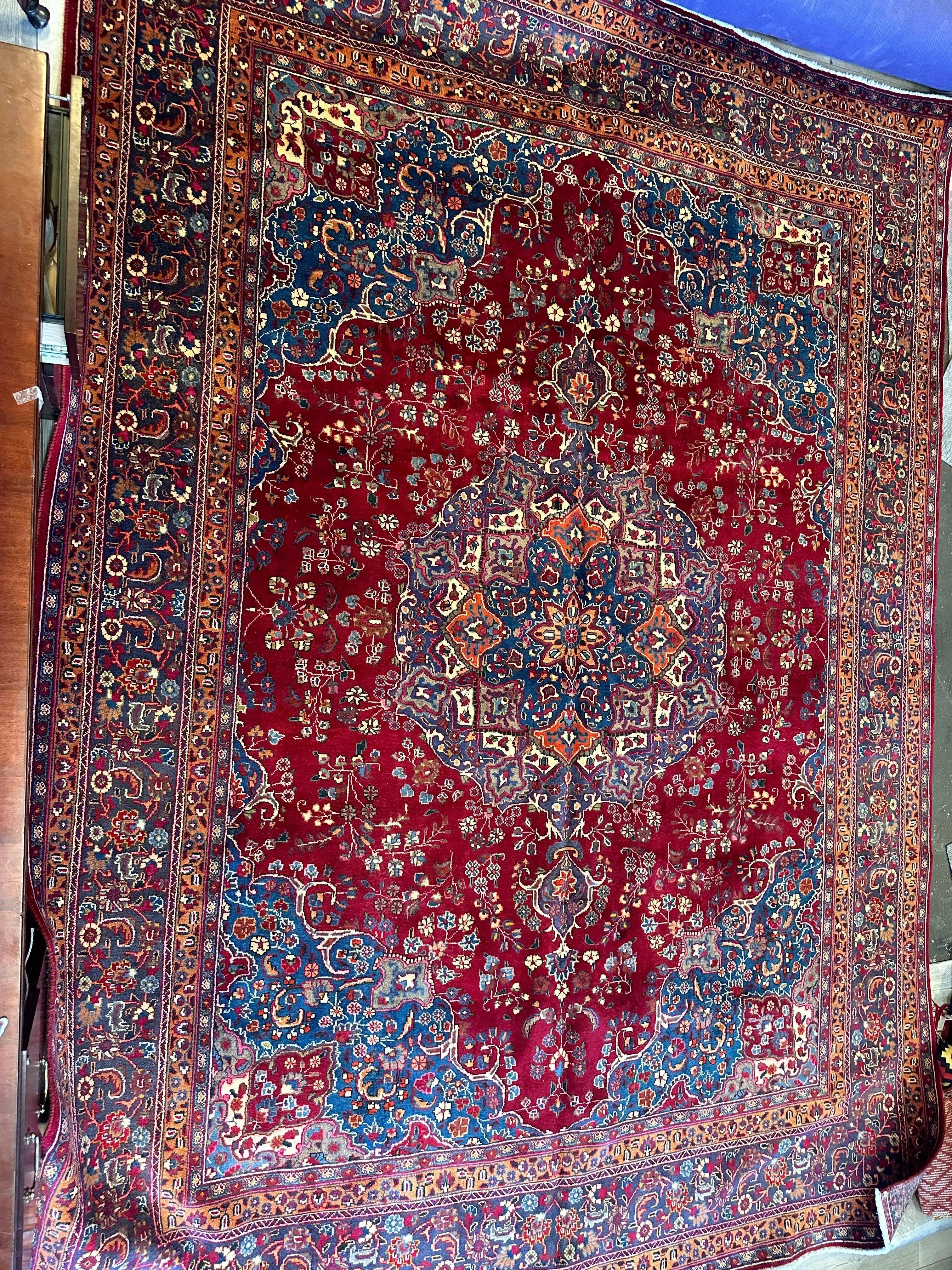 Elegant Hand Knotted Khorasan Area Rug 9’8” x 12’10” Rugistan