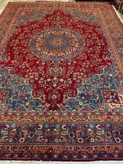 Elegant Hand Knotted Khorasan Area Rug 9’8” x 12’10” Rugistan