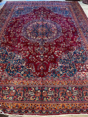 Elegant Hand Knotted Khorasan Area Rug 9’8” x 12’10” Rugistan