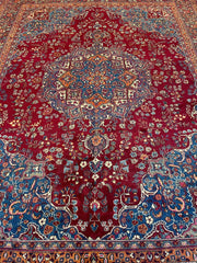 Elegant Hand Knotted Khorasan Area Rug 9’8” x 12’10” Rugistan