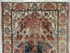 Exquisite Distressed Fine Persian Area Rug 5x7 Ft Rugistan