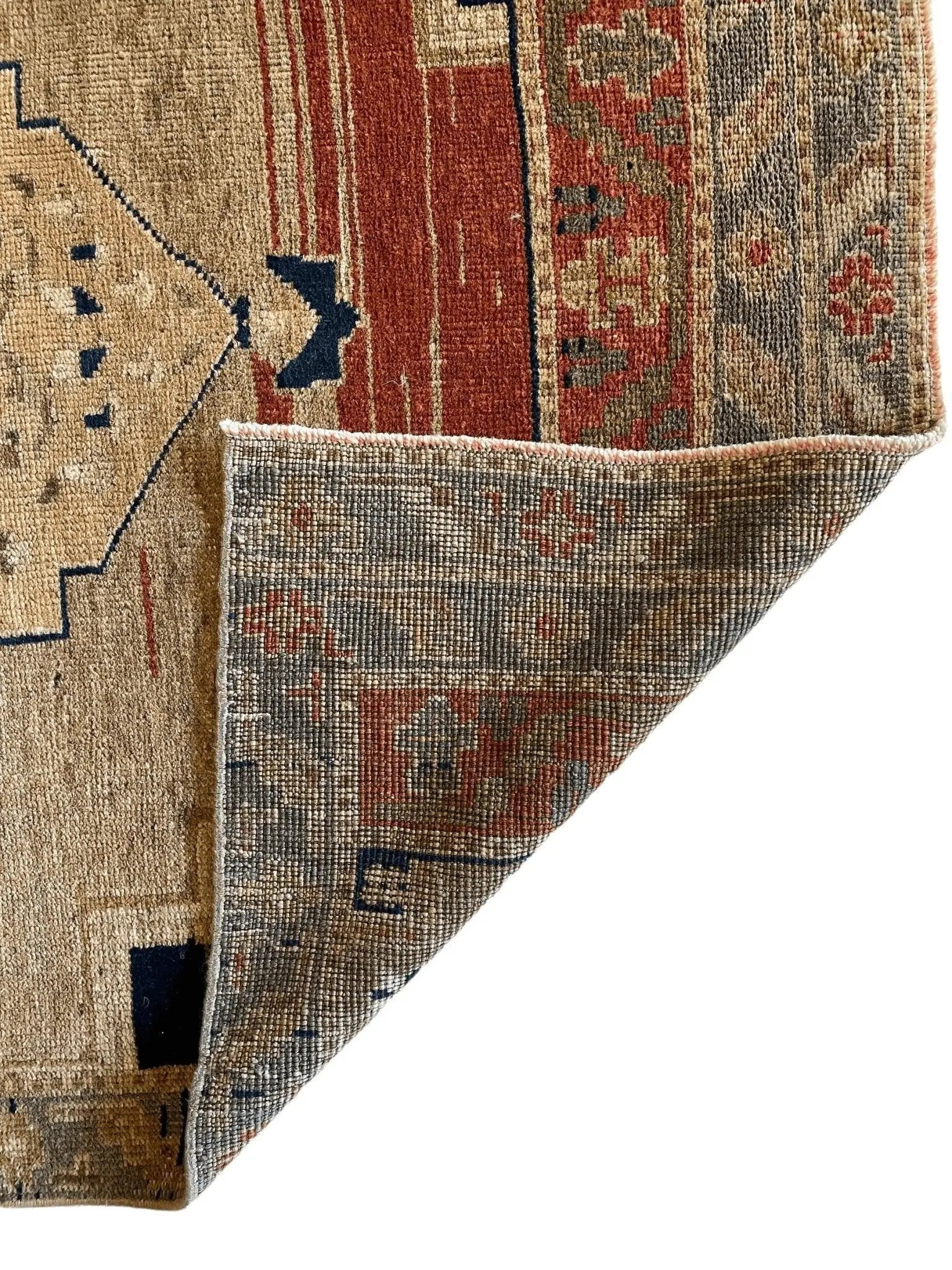 Exquisite handmade oushak rug 3'7''x5' Rugistan