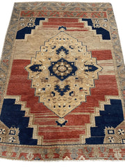 Exquisite handmade oushak rug 3'7''x5' Rugistan