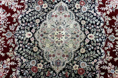 Exquisite Mint Hand-Knotted Peshawar Oriental Wool Rug – 9' x 12' Rugistan