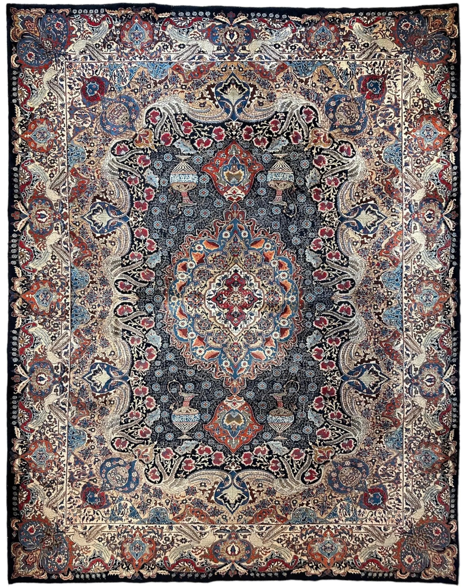Exquisite Persian Kashmar Rug 9’11” x 13’3” Rugistan