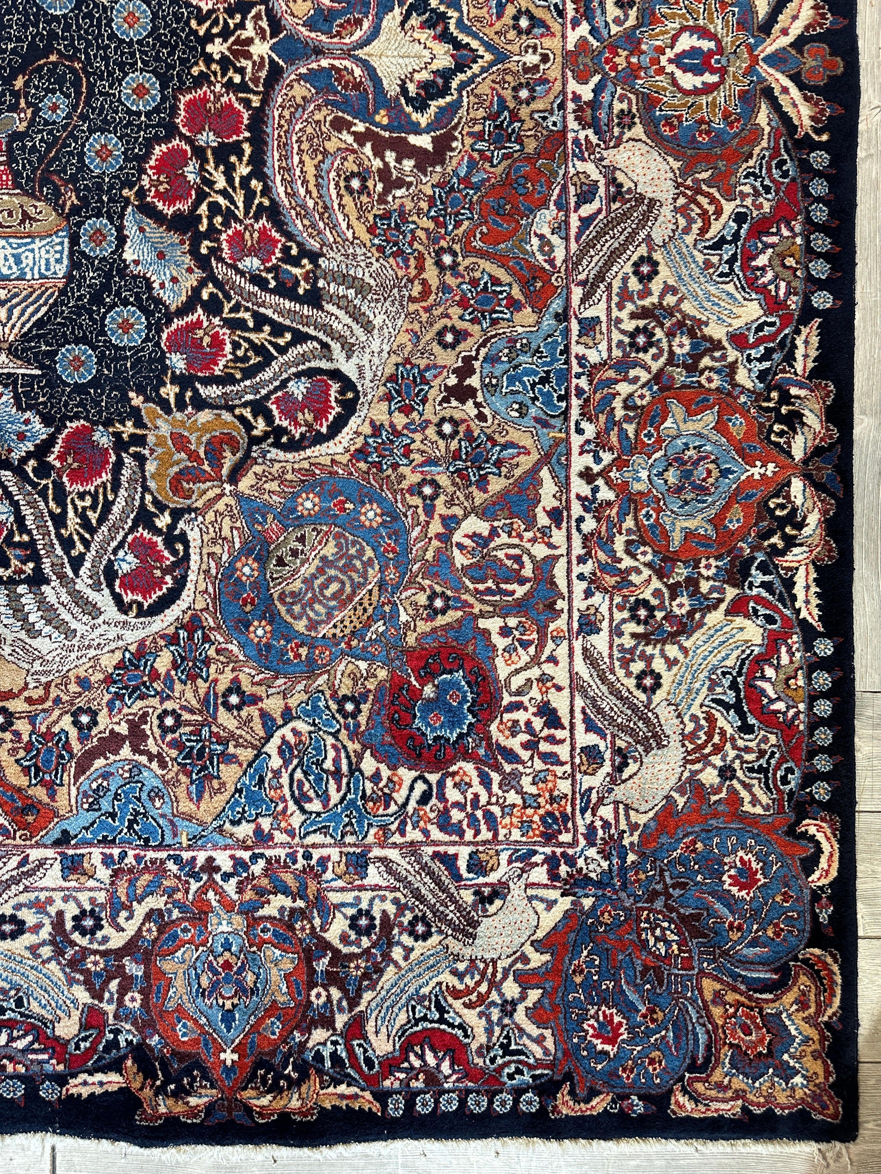 Exquisite Persian Kashmar Rug 9’11” x 13’3” Rugistan