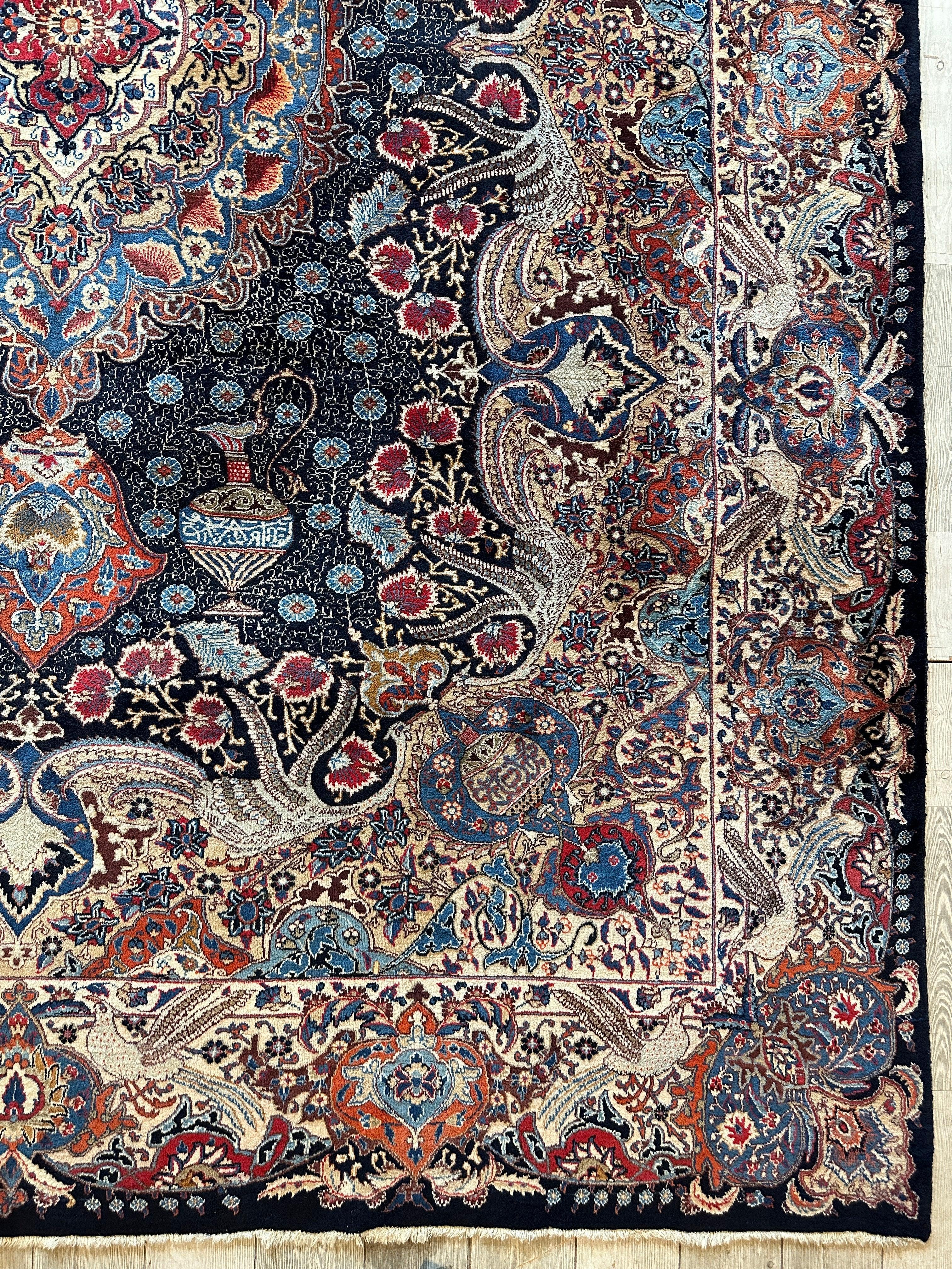 Exquisite Persian Kashmar Rug 9’11” x 13’3” Rugistan