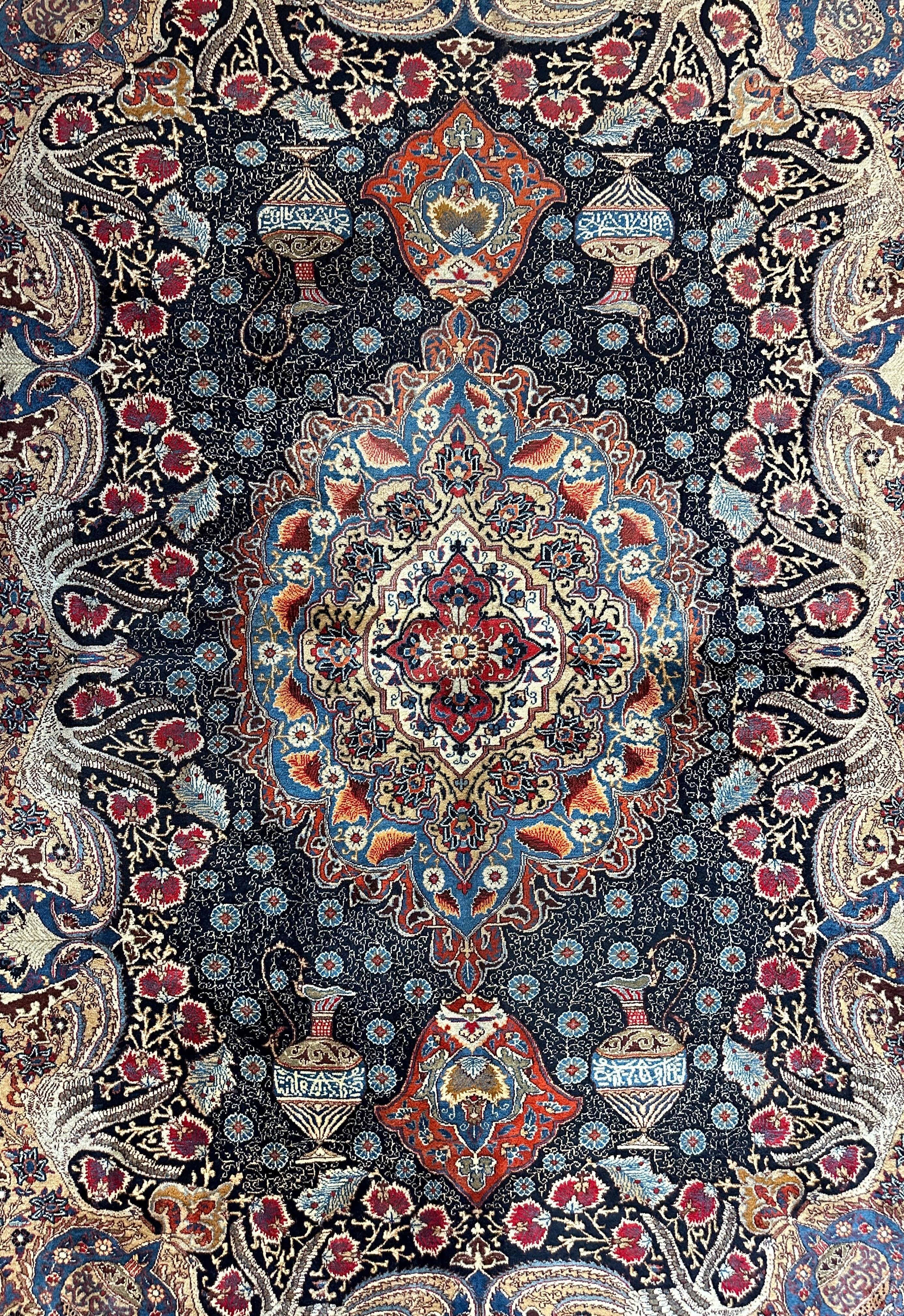 Exquisite Persian Kashmar Rug 9’11” x 13’3” Rugistan