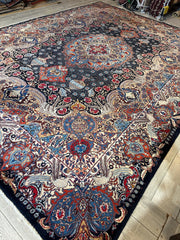 Exquisite Persian Kashmar Rug 9’11” x 13’3” Rugistan