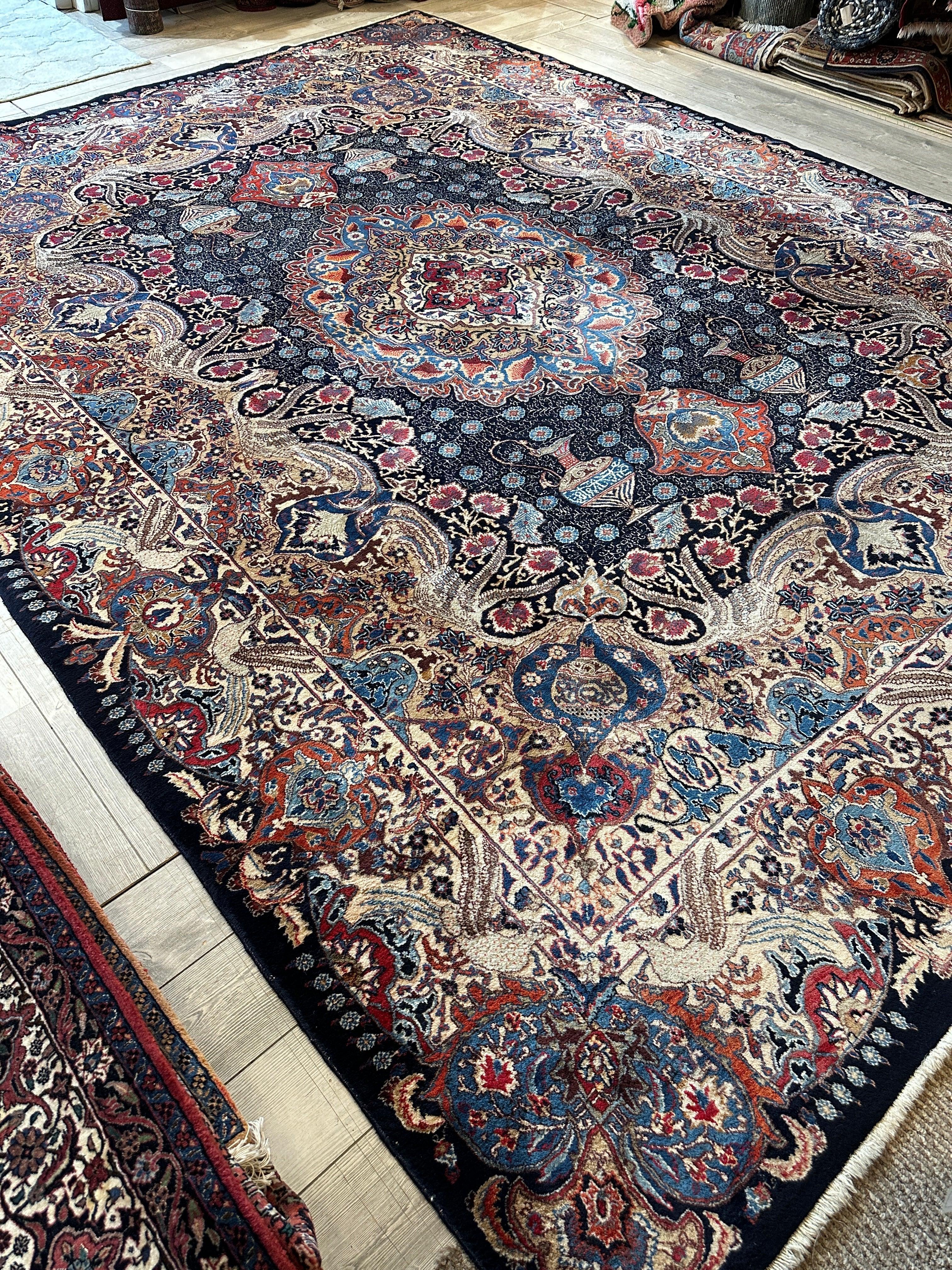 Exquisite Persian Kashmar Rug 9’11” x 13’3” Rugistan
