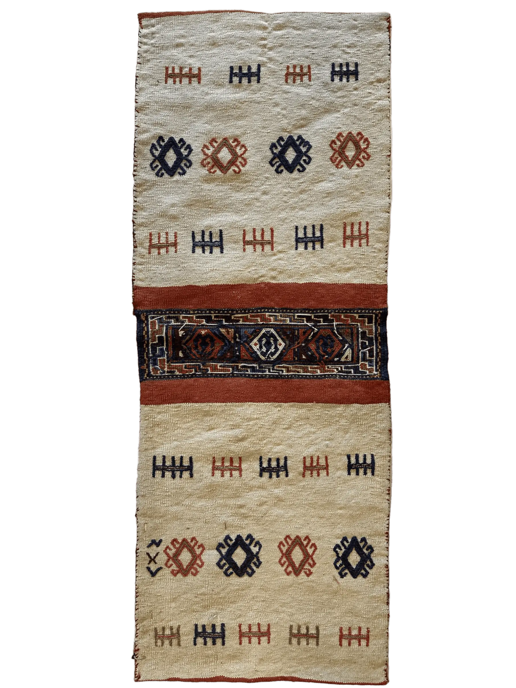 Exquisite Persian Qashqai Nomadic Vintage Khorjin ‘Saddle bag’ Rugistan