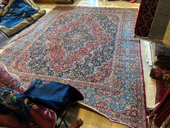 Exquisite Persian Vintage Medalian Rug 10 x 13 Rugistan