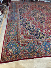 Exquisite Persian Vintage Medalian Rug 10 x 13 Rugistan