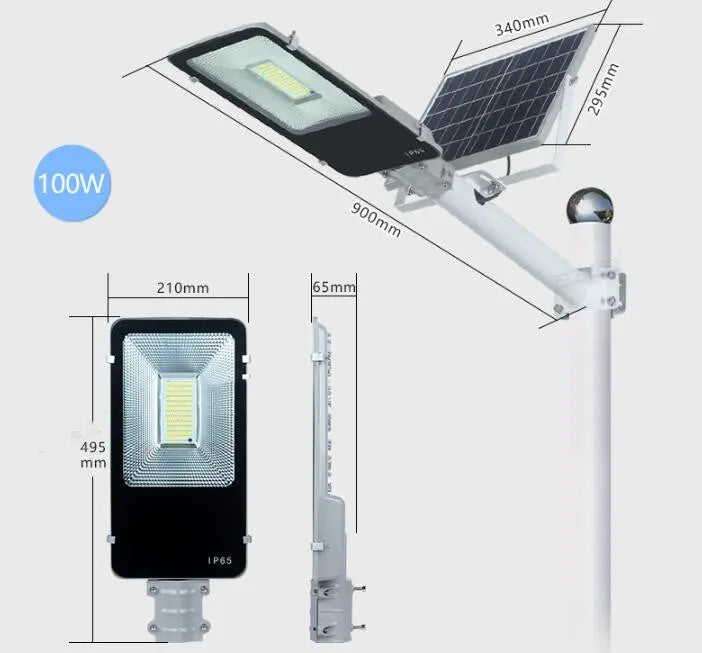 Solar-Powered Street Lamp | Sustainable Outdoor Lighting