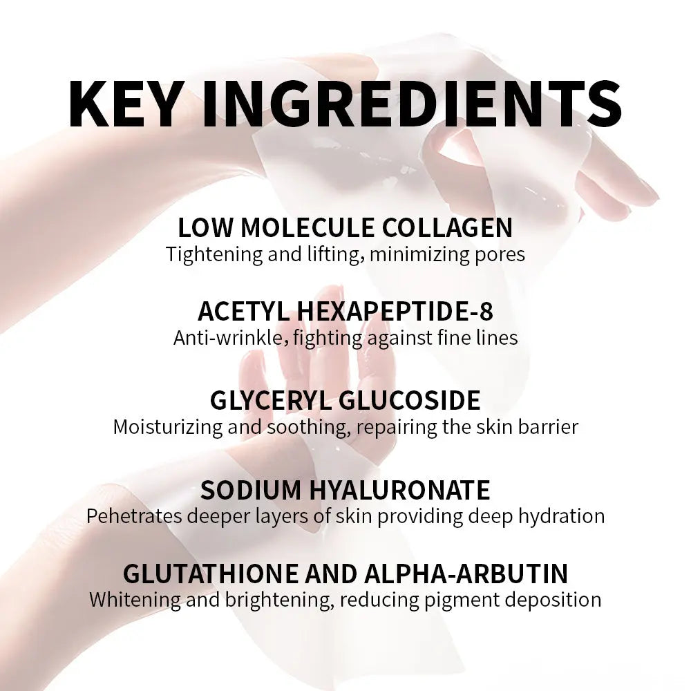 Deep Collagen Anti-Wrinkle Lifting Mask – 5PCS | Firm & Hydrate Your Skin
