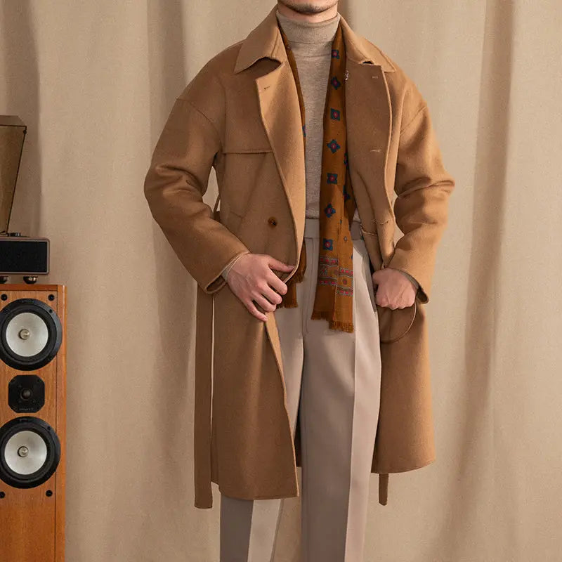 Men's Wool Drop Coat Family Shopolf