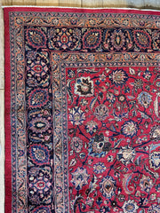 Fine Allover Persian Mashhad Rug 8’2”x11’6” Rugistan