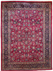 Fine Allover Persian Mashhad Rug 8’2”x11’6” Rugistan