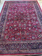 Fine Allover Persian Mashhad Rug 8’2”x11’6” Rugistan