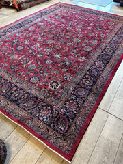Fine Allover Persian Mashhad Rug 8’2”x11’6” Rugistan