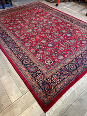 Fine Allover Persian Mashhad Rug 8’2”x11’6” Rugistan