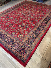 Fine Allover Persian Mashhad Rug 8’2”x11’6” Rugistan