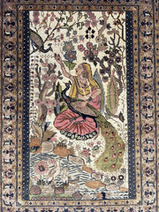 Fine Handmade Pictorial Rug 71'’ x 48'’ Rugistan