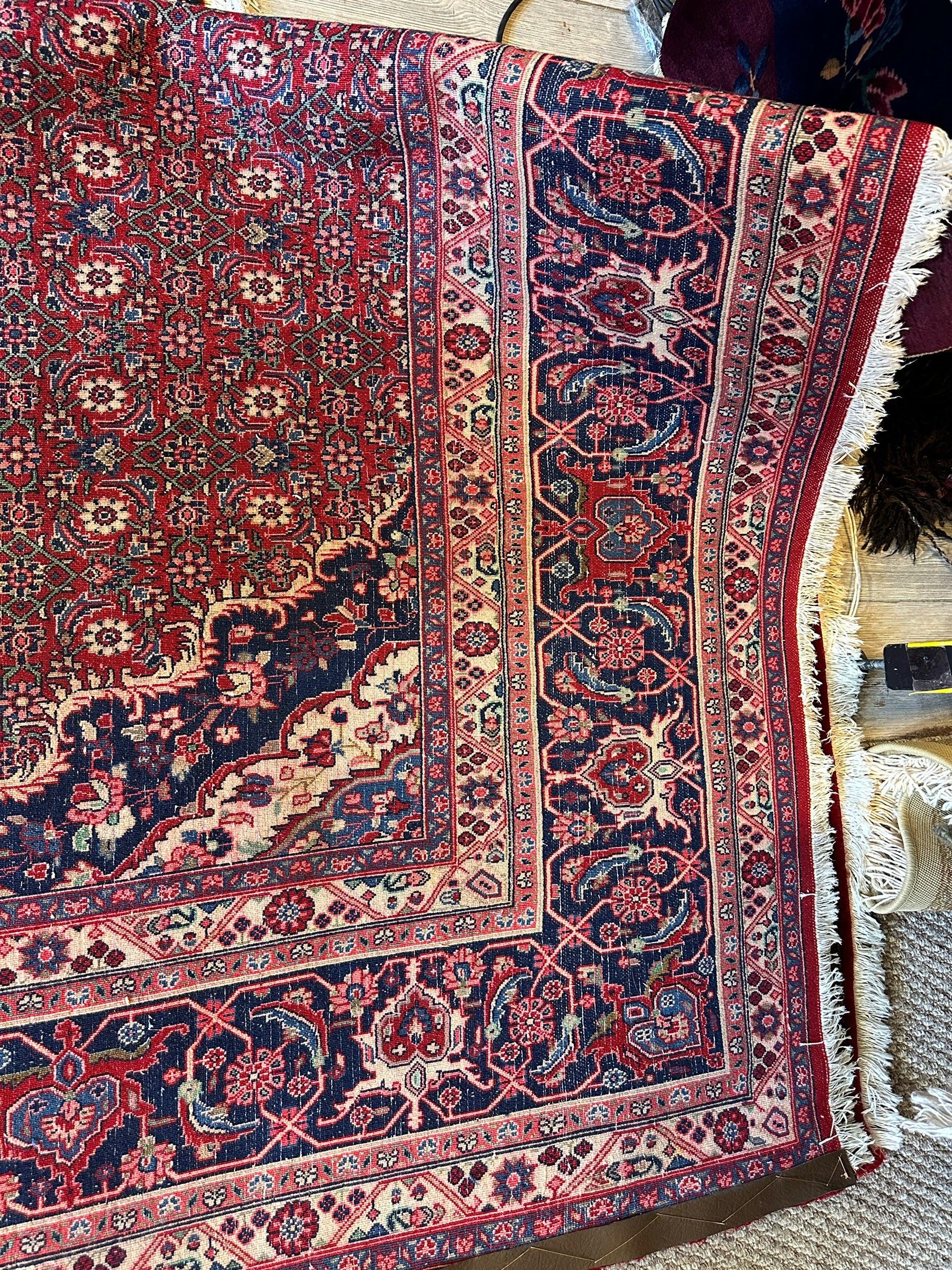 Fine Vintage Persian Mood Rug 8’7” x 14’1” Rugistan
