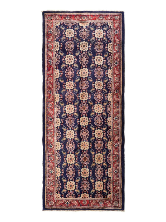 Fine Vintage Weramin Persian Runner / Area Rug 10'2'' x 4'3'' Rugistan