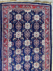 Fine Vintage Weramin Persian Runner / Area Rug 10'2'' x 4'3'' Rugistan