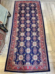 Fine Vintage Weramin Persian Runner / Area Rug 10'2'' x 4'3'' Rugistan