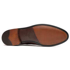 15-586-CGN FRANCO Italian Calfskin Tassel Loafer Cognac