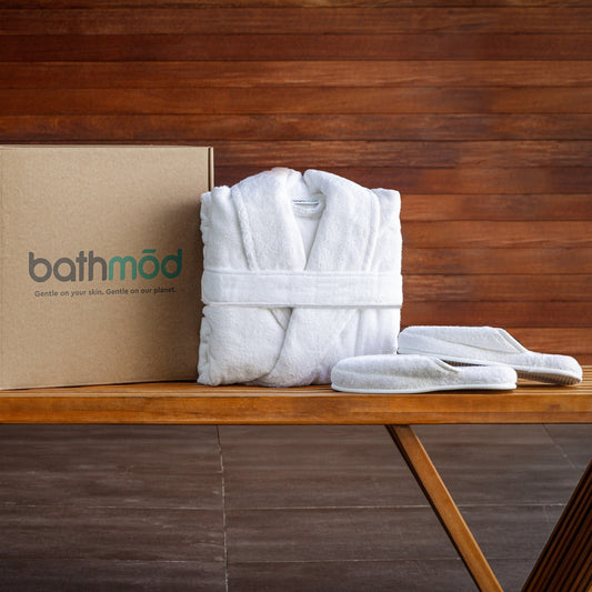 Luxury Organic Bathrobe ecobrands®