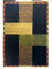 Hand Knotted Modern Wool Rug 6’2” x 9’ Rugistan