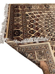Handmade Afghani Gumbad Dome Area Rug 7x10 ft Rugistan