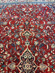 Handmade One-of-a-Kind Persian Mahal Rug - 10’ x 12’10” Rugistan