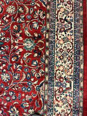 Handmade One-of-a-Kind Persian Mahal Rug - 10’ x 12’10” Rugistan