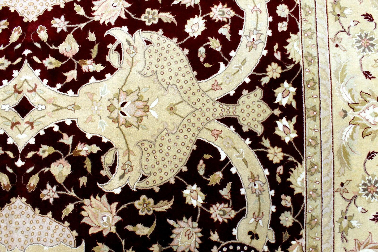 Hand-Knotted Pak-Ziegler Wool Rug – 8'7" x 11'7" – Traditional Design, Warm Earth Tones Rugistan